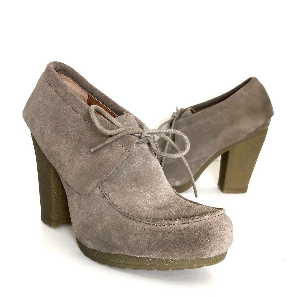 Suede Nine West Vintage American Taupe Snowdrift
